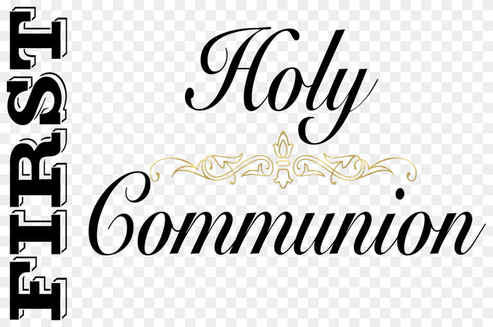 First Holy Communion Girl Clip Art, Calligraphy, Handwriting, Text, Dynamite Free Transparent Png