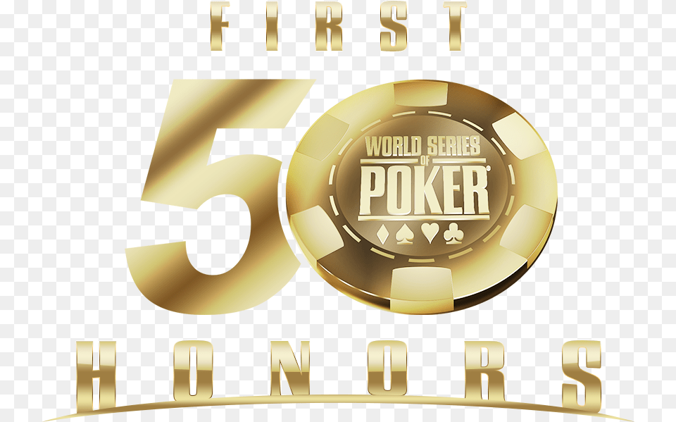 First Honors Wsop, Logo, Gold, Text Free Transparent Png