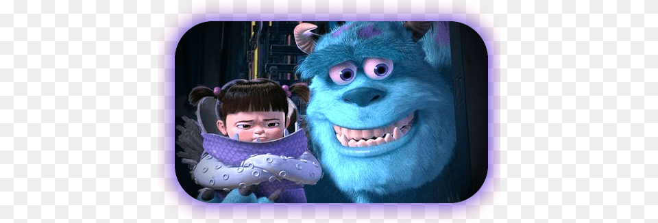 First I Chose The Image I Wanted Which Was From Monsters Boo Monster Inc, Baby, Person, Purple, Animal Png