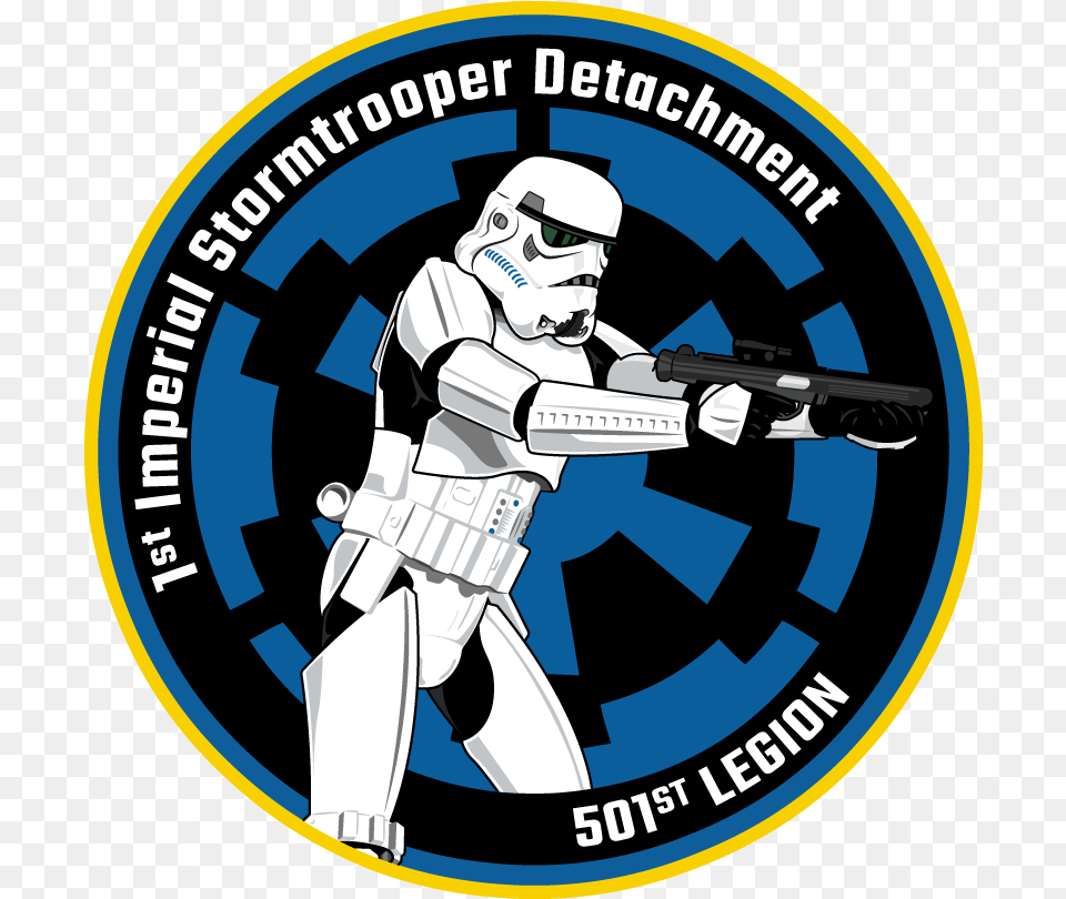 First Imperial Stormtrooper Detachment, Person, People, Weapon, Firearm Free Png