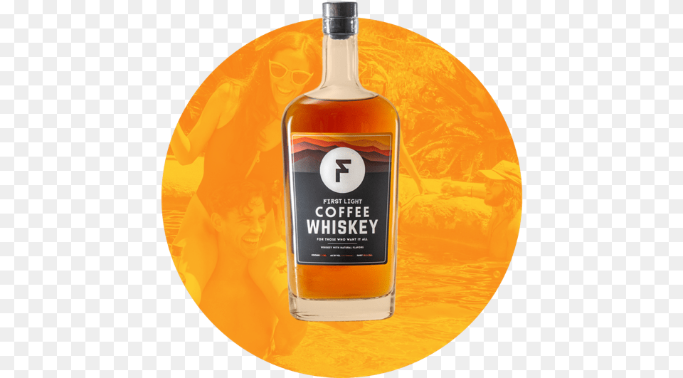 First Light Coffee Whiskey For Those Who Want It All Blended Whiskey, Liquor, Alcohol, Beverage, Whisky Png Image