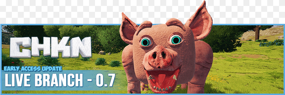First Look At The New Chkn Warthog, Grass, Plant, Animal, Dinosaur Png Image
