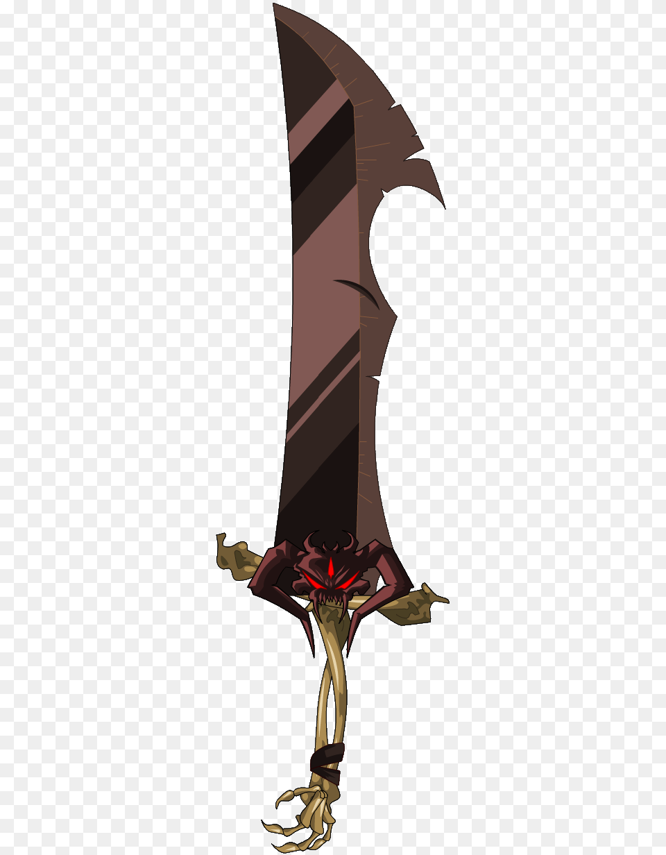 First Of All This Weapon Is Themed From A Game Called Necrotic Sword Of Doom, Blade, Dagger, Knife, Person Png Image