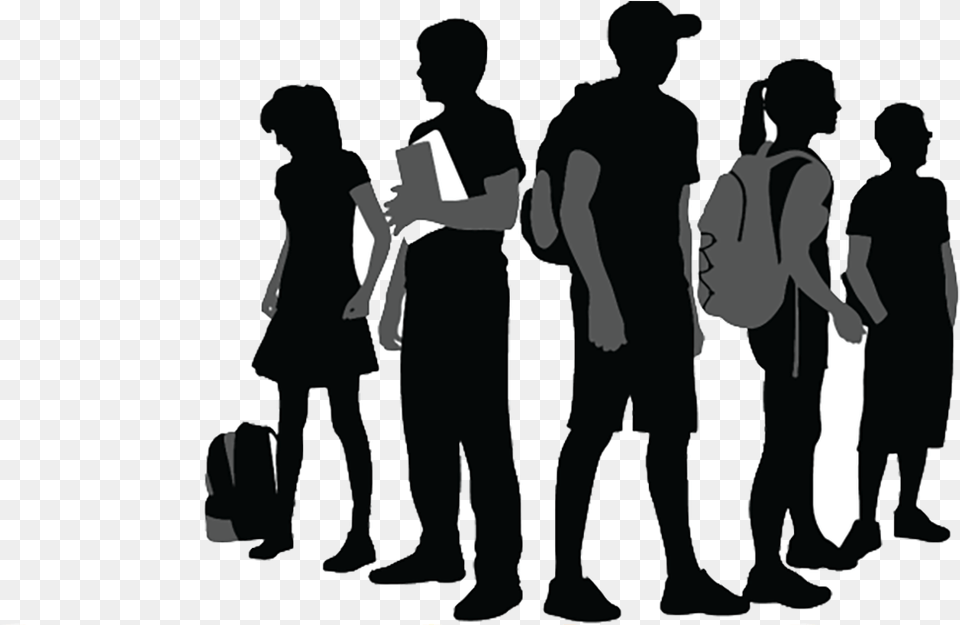 First Of All We Will Create A Network Of People Youth As Leaders Of Tomorrow, Silhouette, Adult, Person, Man Free Transparent Png