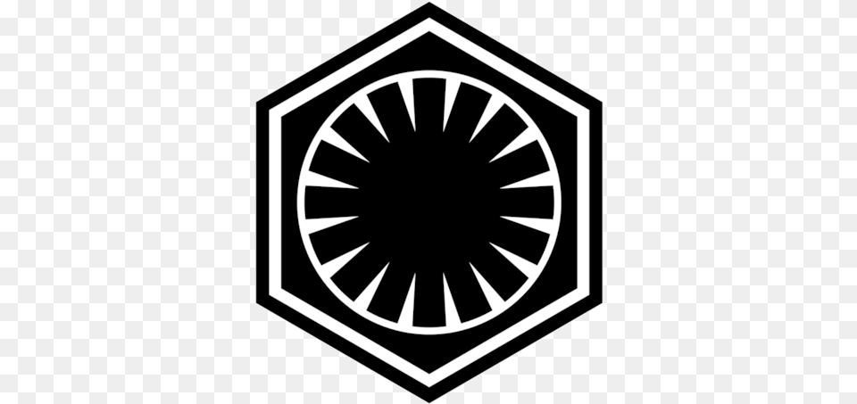 First Order Logo First Order Logo Star Wars, Emblem, Symbol, Machine, Wheel Png Image