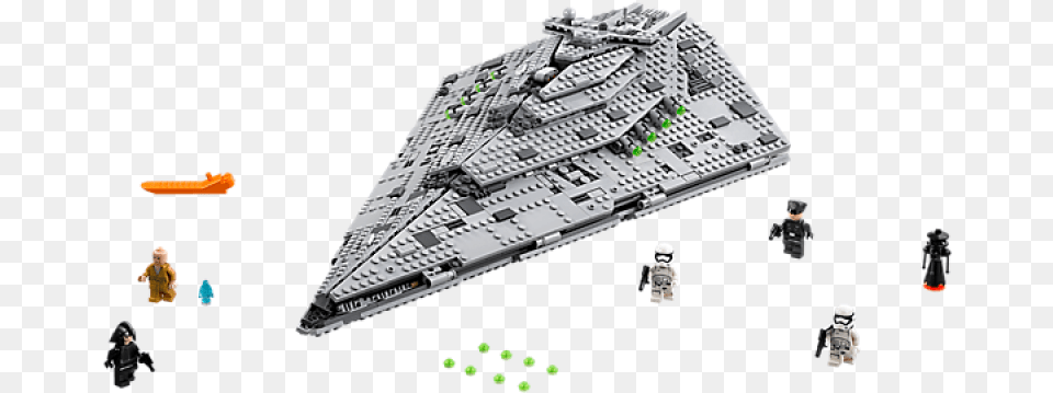 First Order Star Destroyer Lego Star Wars First Order Star Destroyer, Aircraft, Spaceship, Transportation, Vehicle Free Png Download