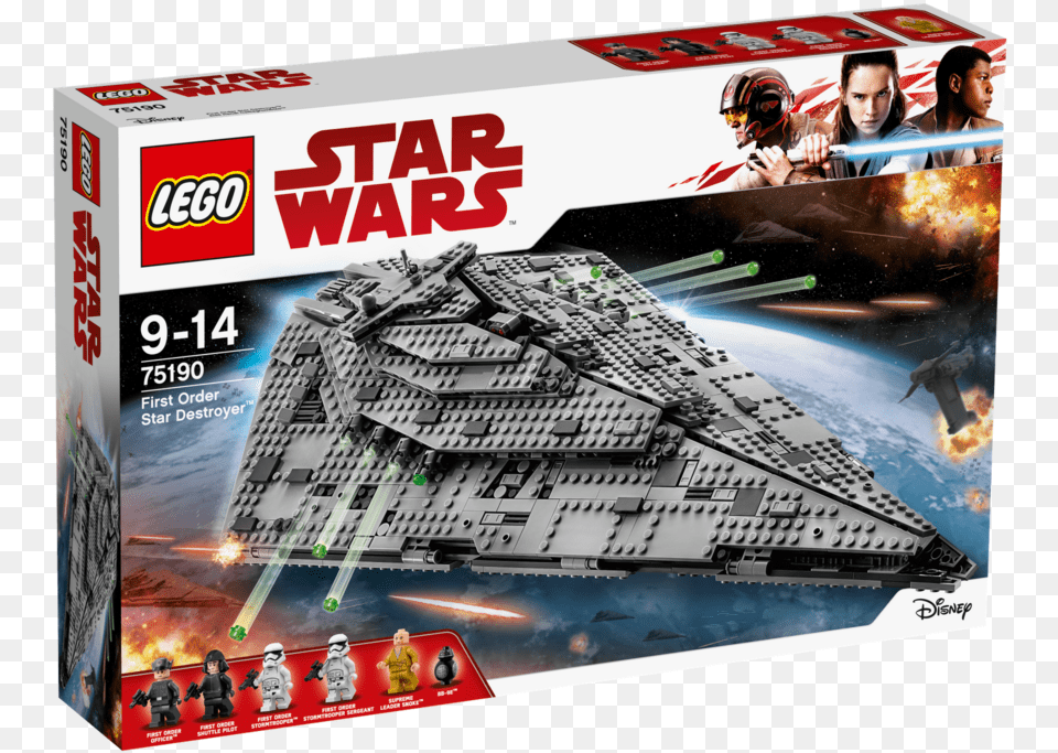 First Order Star Destroyer Lego Star Wars Star Destroyer, Aircraft, Vehicle, Transportation, Spaceship Free Png
