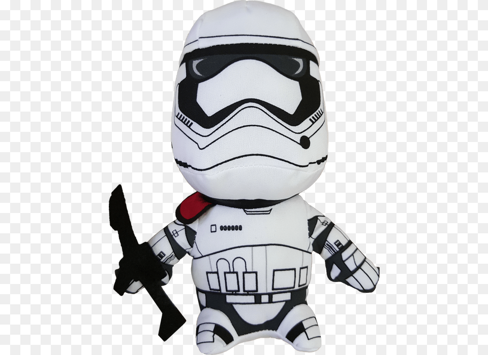 First Order Stormtrooper Deformed Plush Star Wars First Order Episode Vii The Force Awakens, Helmet, Toy, Baby, Person Png