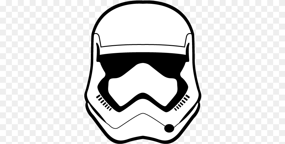 First Order Stormtrooper Helmet Cartoon Head Storm Trooper, Crash Helmet, Clothing, Hardhat Free Transparent Png