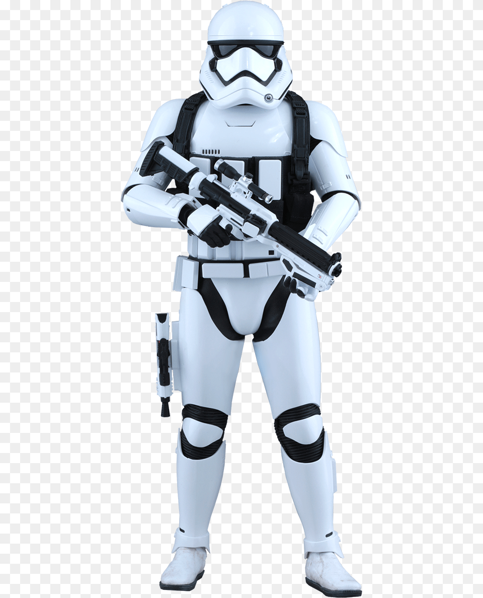 First Order Stormtrooper Hot Toys First Order Stormtrooper Jakku Exclusive, Helmet, Adult, Female, Person Free Png Download