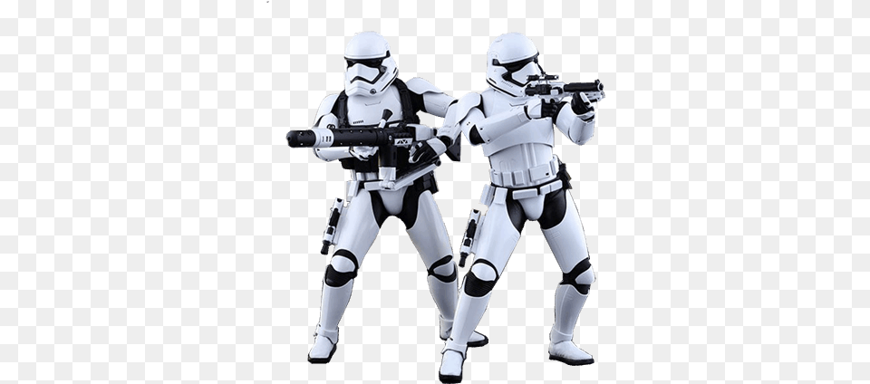 First Order Stormtrooper Officer And Stormtrooper 16 First Order Stormtrooper Sixth Scale Figure Set, Adult, Female, Person, Woman Free Png Download