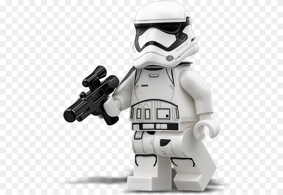 First Order Stormtrooper Sergeant Lego Star Wars Lego Star Wars First Order Stormtrooper, Robot, Helmet, Gun, Weapon Png