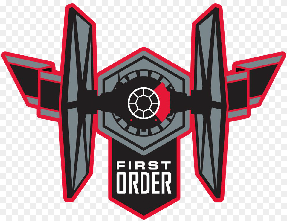 First Order Tie Fighter Squadron, Emblem, Symbol, Logo, Machine Free Transparent Png