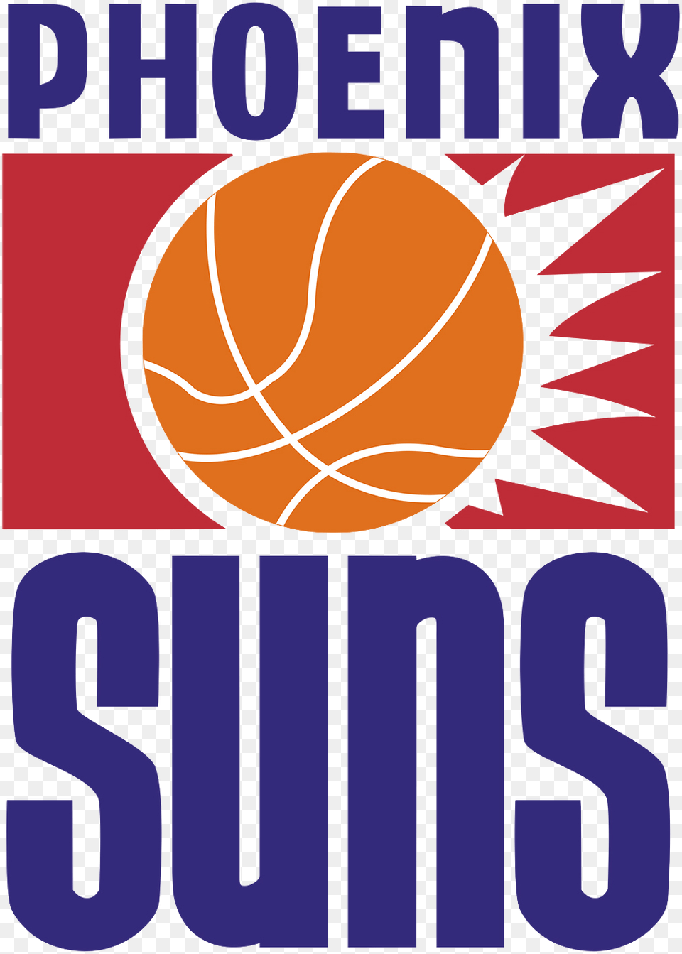 First Phoenix Suns Logo Phoenix Suns 1990 Logo, Advertisement, Poster Free Transparent Png