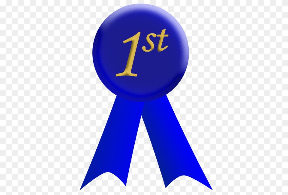 First Place Blue Ribbon, Text Free Transparent Png