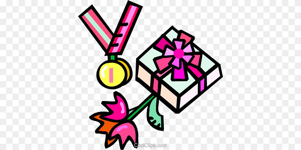 First Place Medal With Flowers And Gifts Royalty Free Vector Clip, Dynamite, Weapon Png