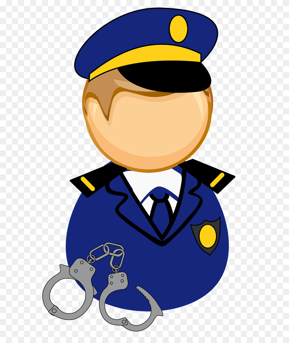 First Responder Policeman Clipart, Captain, Officer, Person, Nature Free Png Download