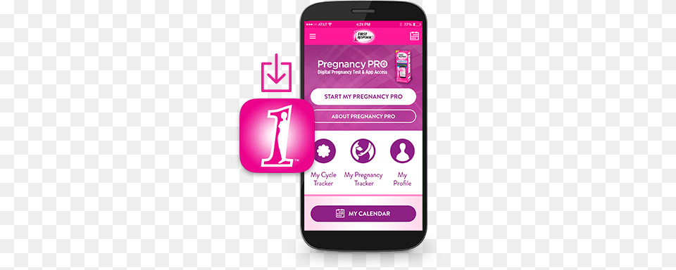 First Response Introduces Quotsmartquot Pregnancy Test Amp Pregnancy Test App, Electronics, Mobile Phone, Phone Png Image