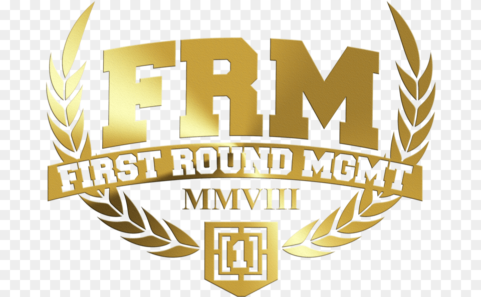 First Round Management, Badge, Logo, Symbol, Emblem Free Png Download