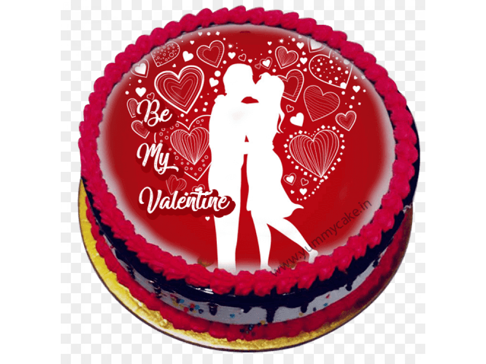 First Slide Romantic Birthday Cake For Girlfriend, Birthday Cake, Cream, Dessert, Food Png