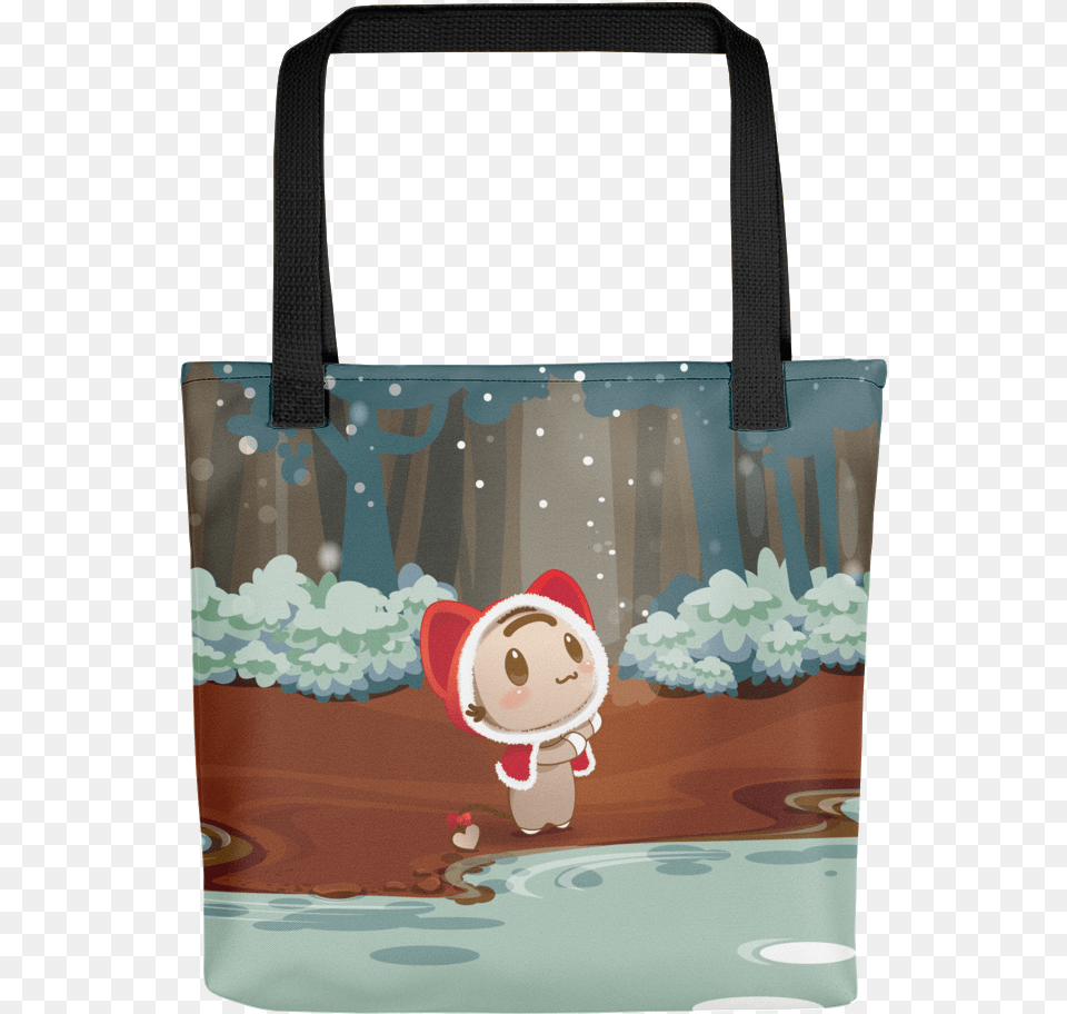 First Snow Tote Bekyoot Christmas, Accessories, Bag, Handbag, Purse Free Png