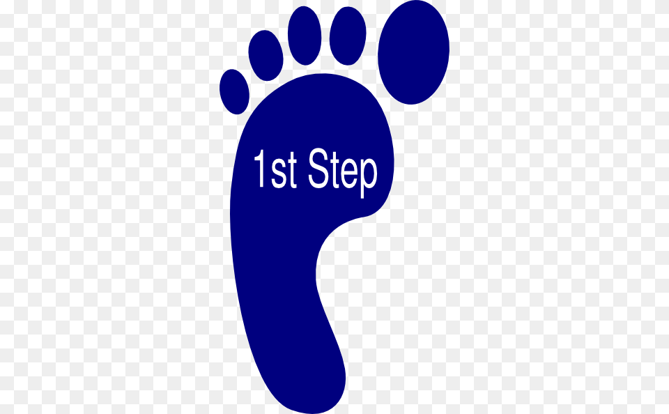 First Step Clip Art For Web, Footprint, Baby, Person Free Png