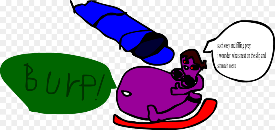 First The Slide Then The Odd Slimy And Dark Hottub, Book, Comics, Publication, Purple Png Image