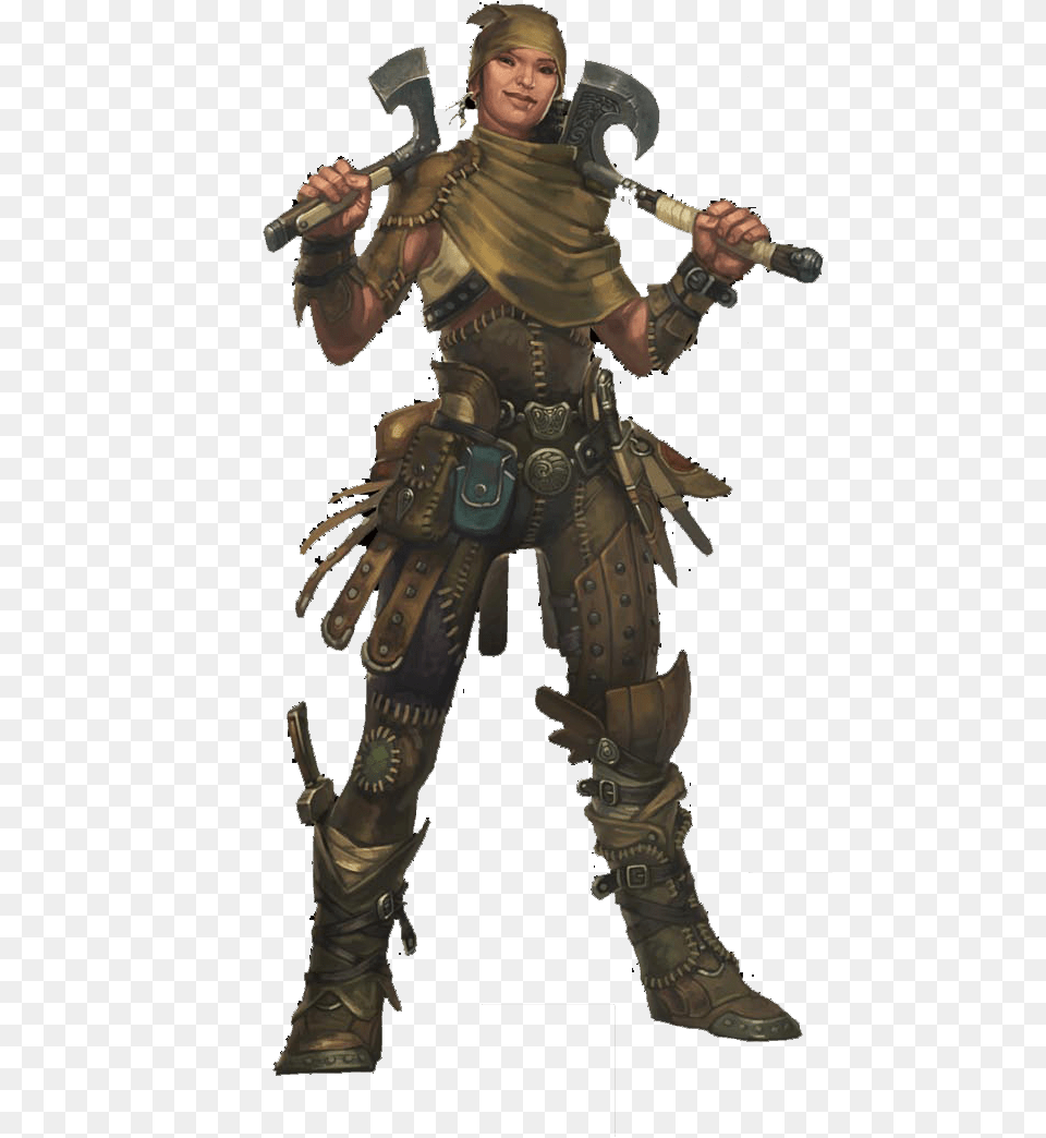 First Two Weeks Of Pharast Dampd Female Thug, Clothing, Costume, Person, Axe Png Image
