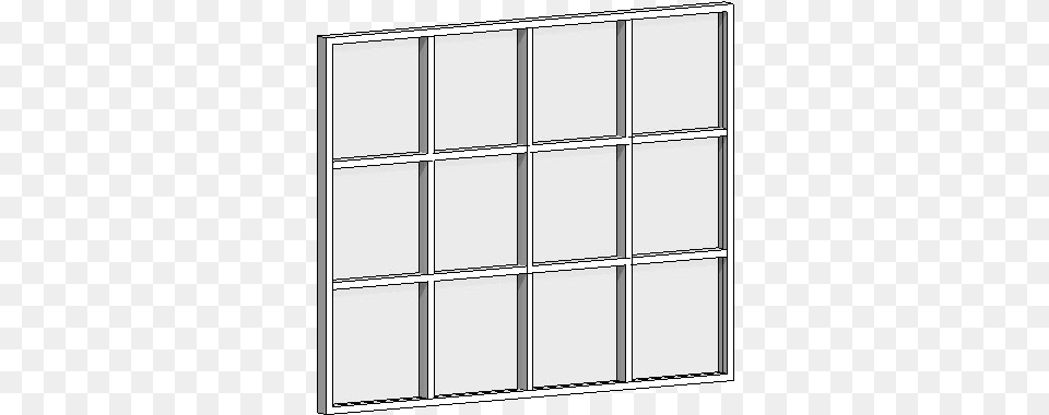 First Use The Curtain Wall Tool To Place A Curtain Monochrome, Garage, Indoors, White Board Png