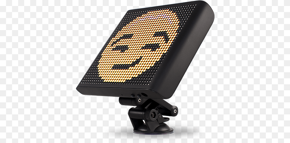 First Voice Controlled Emoji Car Display Car Window 3d Emoji Stickers Display, Electrical Device, Microphone, Electronics, Speaker Free Png