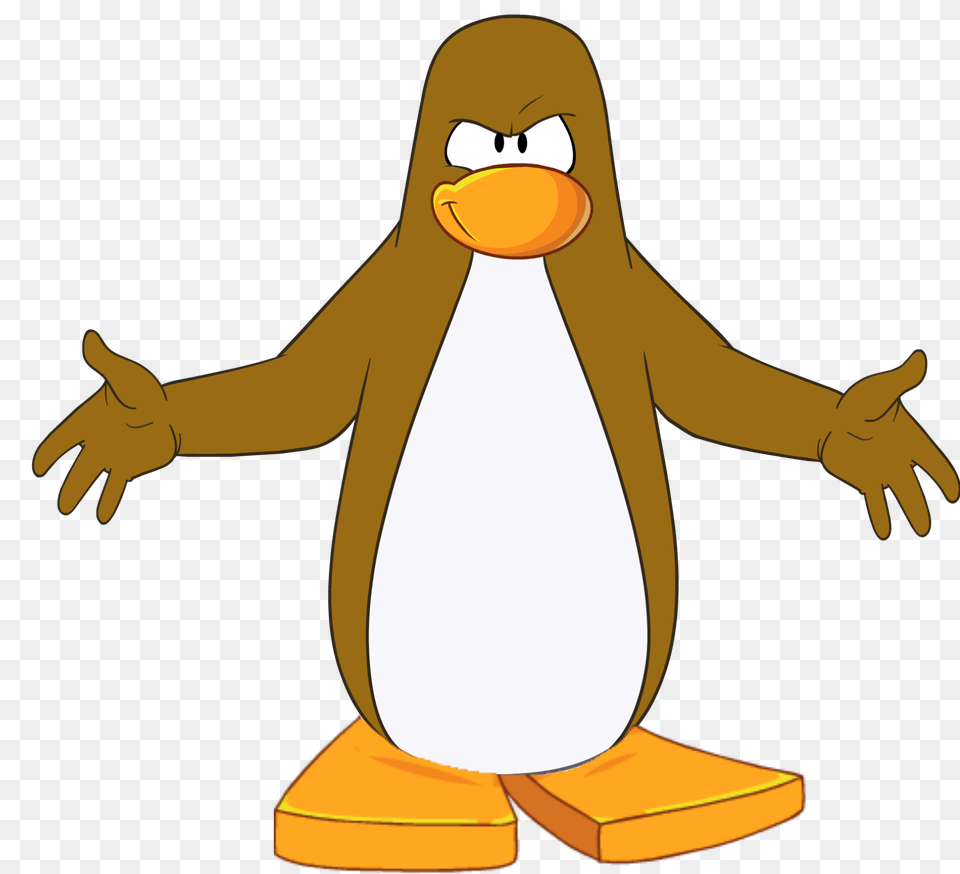First Was Kirby With Human Feet Now This Club Penguin Know, Animal, Fish, Sea Life, Shark Png Image