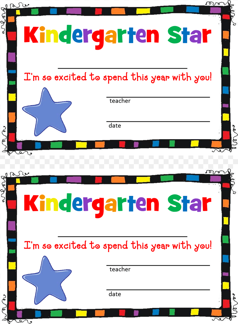 First Week Of School Award, Text, Diploma, Document, Symbol Free Png