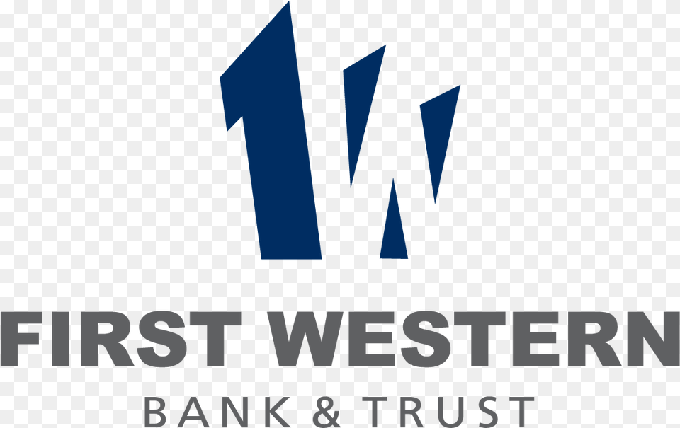 First Western Bank And Trust, Logo, Text Png