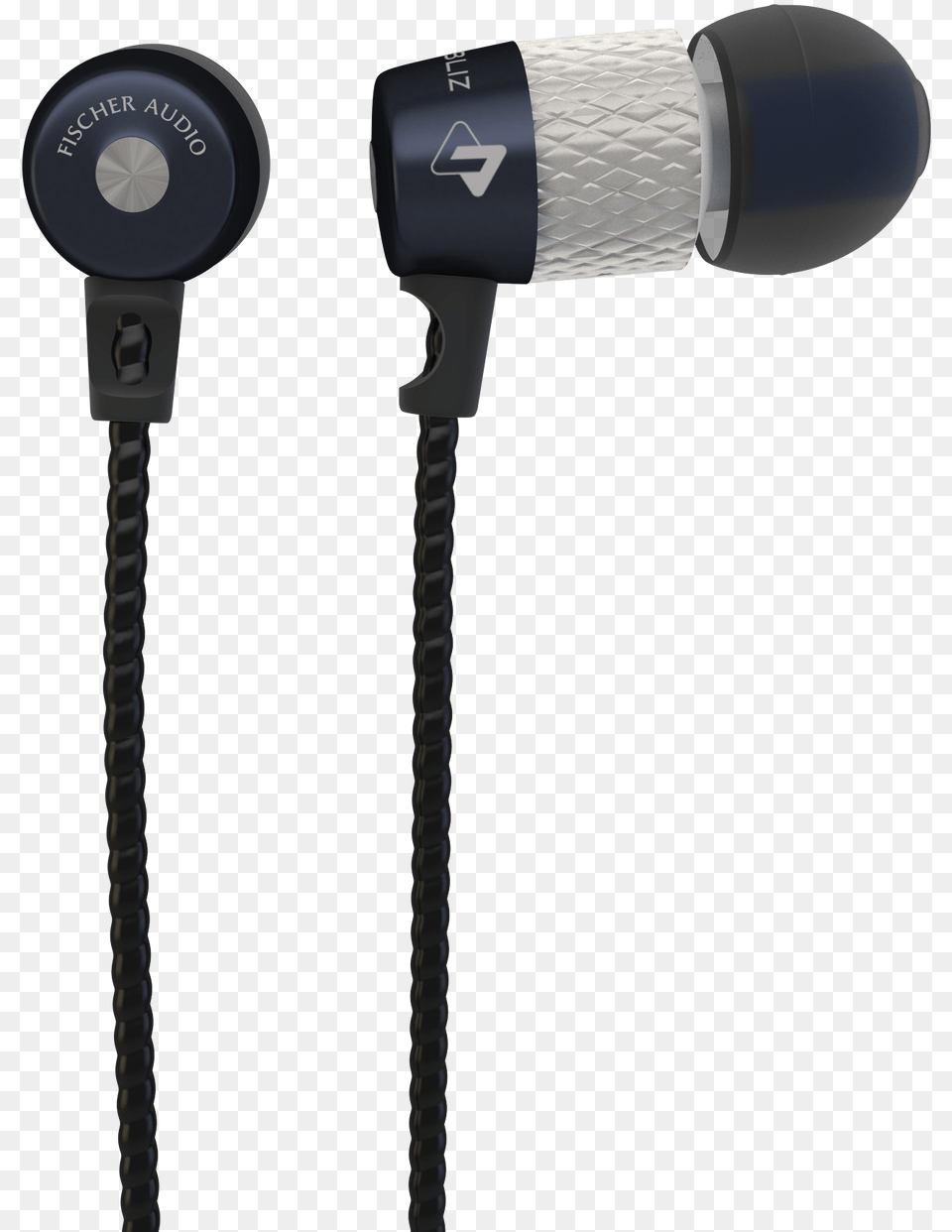 Fischer Audio Dubliz Gunmetal Blue In Ear Earphone Fischer Audio Dubliz Enhanced, Electrical Device, Microphone, Electronics Png