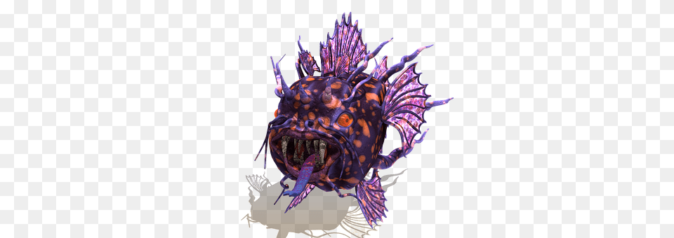 Fish Purple, Animal, Food, Invertebrate Png Image