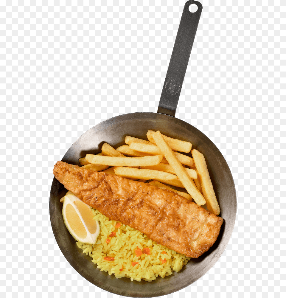 Fish And Chips, Cooking Pan, Cookware, Food, Food Presentation Png