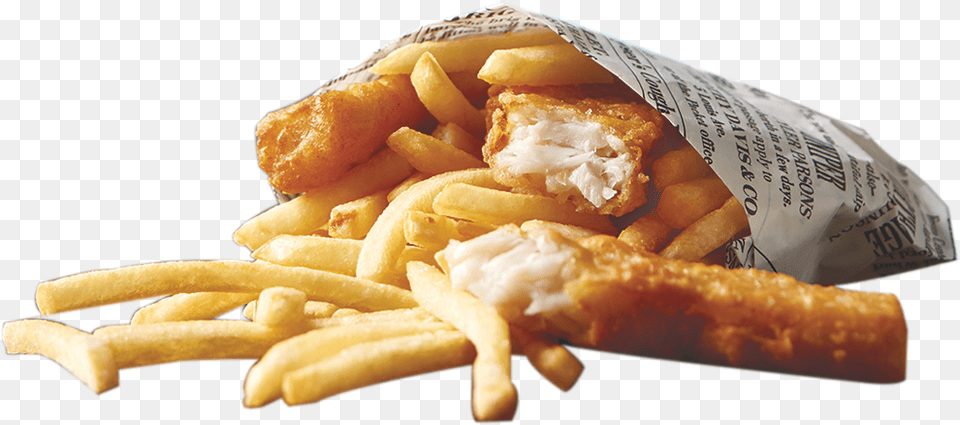 Fish And Chips Kids39 Meal, Burger, Food, Fries, Food Presentation Free Png Download