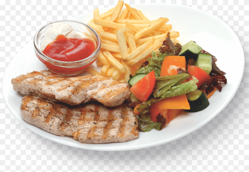 Fish And Chips Steak And Chips, Lunch, Food, Meal, Food Presentation Free Png Download