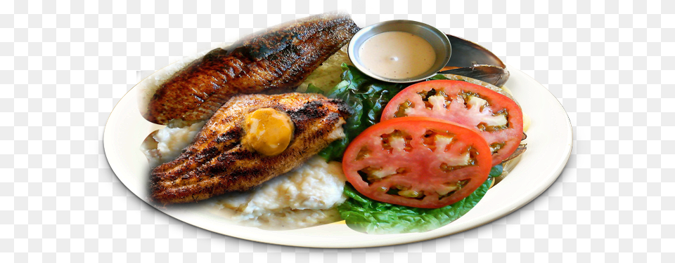 Fish And Grill Fish, Food, Food Presentation, Lunch, Meal Png Image