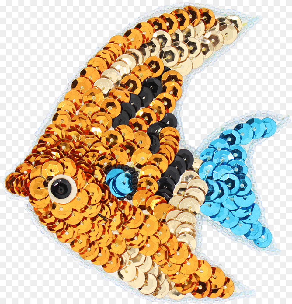 Fish Beaded Amp Sequin Applique Butterfly, Accessories, Animal, Sea Life, Jewelry Png