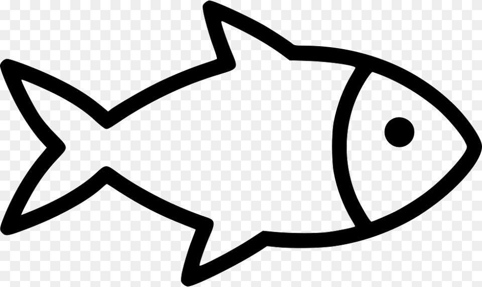 Fish Black And White, Bow, Weapon, Stencil, Animal Free Transparent Png