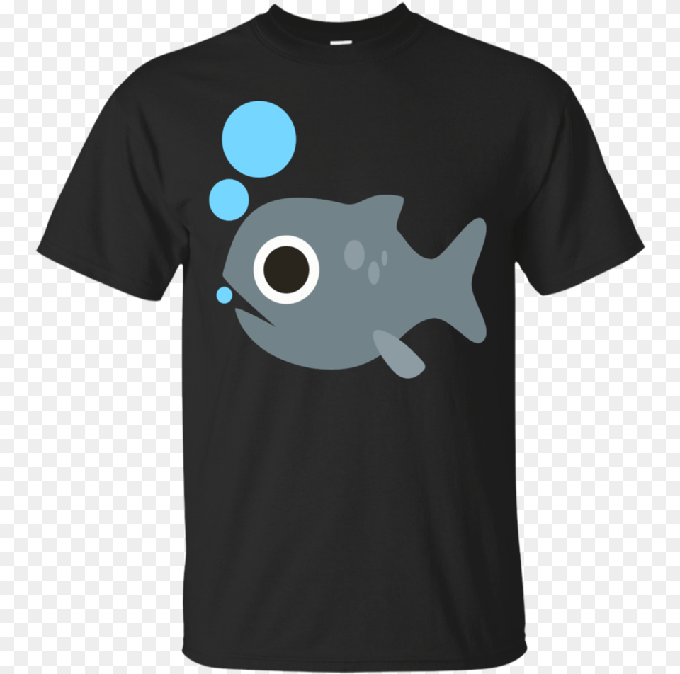 Fish Blowing Bubbles Emoji T Shirt Louis Vuitton New Shirts, Clothing, T-shirt, Animal, Sea Life Free Transparent Png