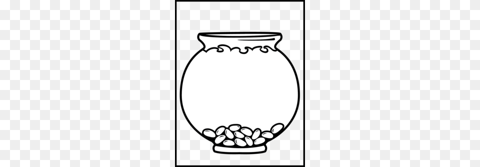 Fish Bowl Clipart, Jar, Pottery, Vase, Stencil Free Png