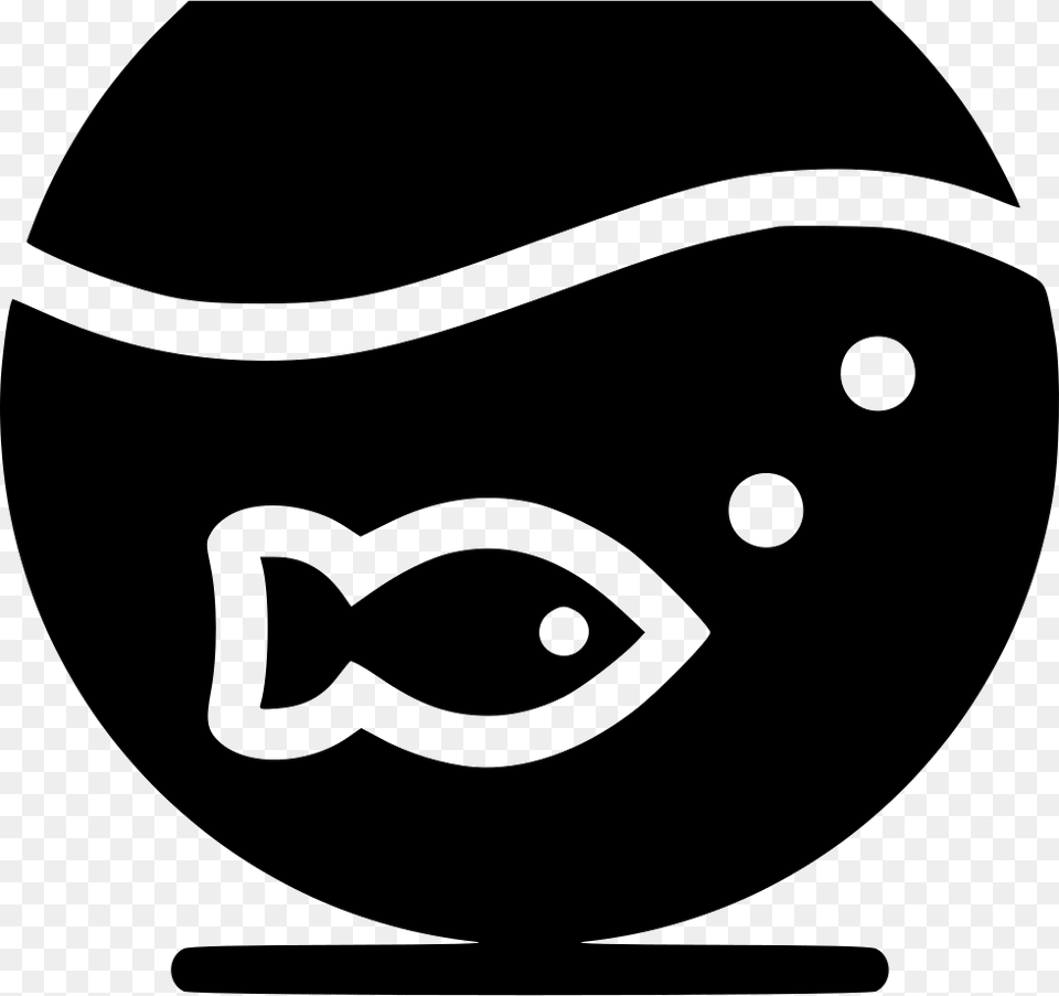 Fish Bowl Comments Fish Bowl Icon, Stencil, Ball, Sport, Tennis Png Image