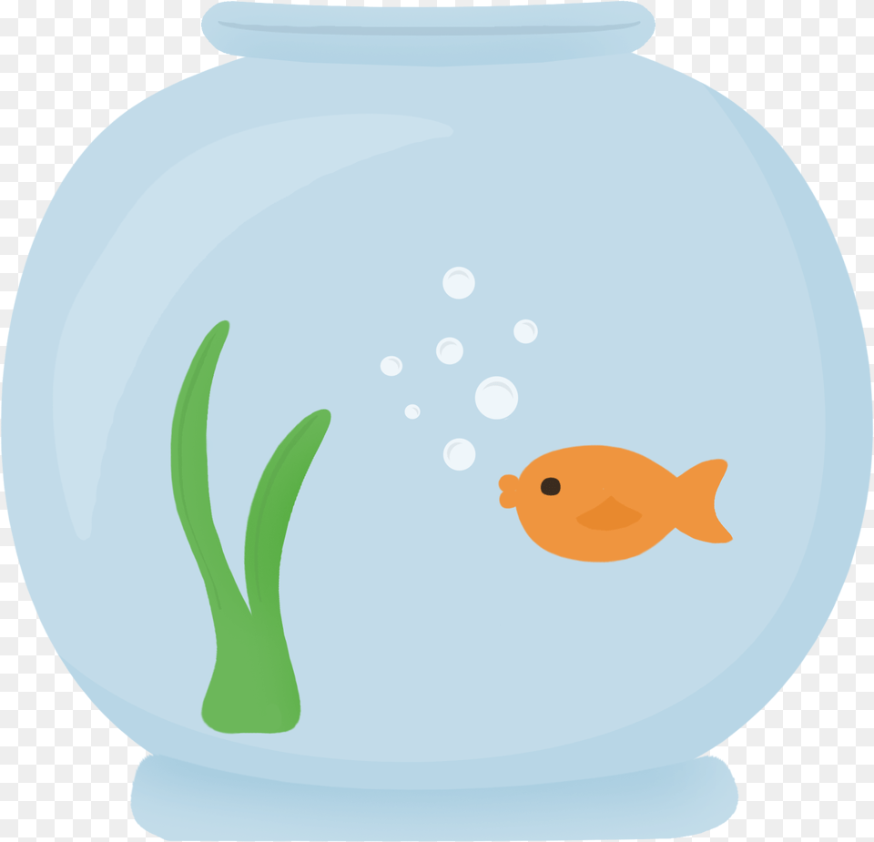 Fish Bowl Download Transparent Background Cartoon Fish In Bowl, Jar, Pottery, Animal, Sea Life Png