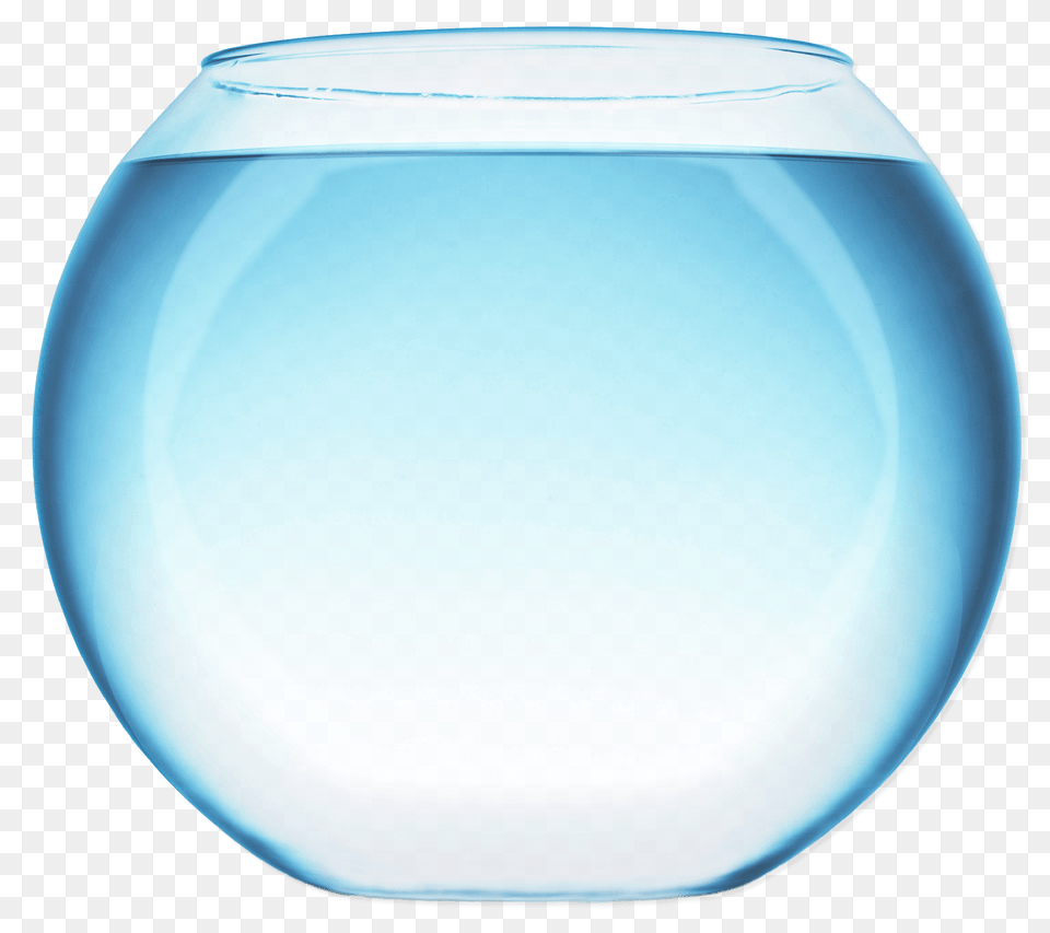 Fish Bowl With Water, Glass, Jar, Plate, Pottery Free Png