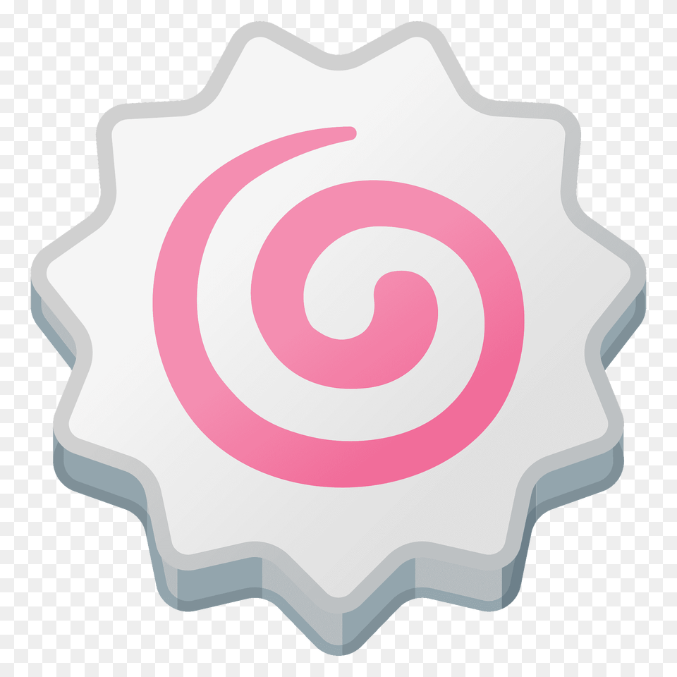 Fish Cake With Swirl Emoji Clipart, Spiral, Coil Png