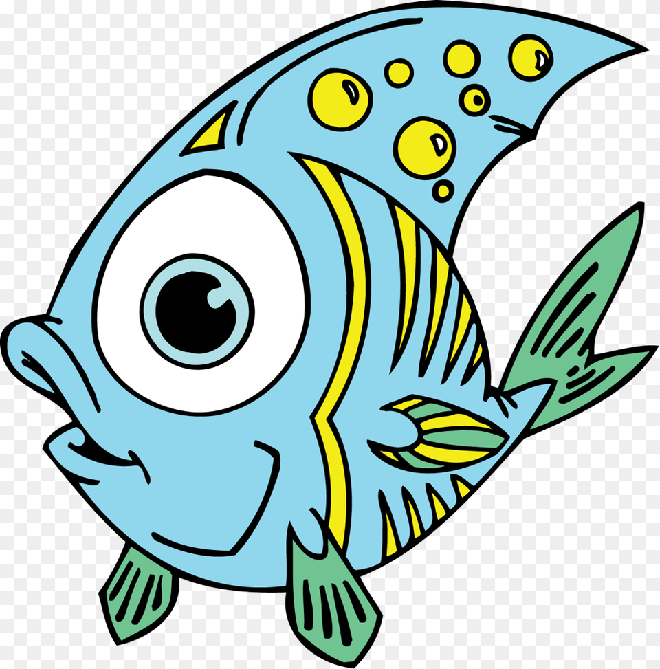 Fish Clip Art For Kids, Animal, Sea Life, Angelfish, Shark Free Png