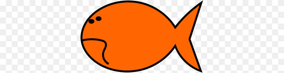 Fish Clipart Simple Pics To Download Orange Fish Simple Drawing, Animal, Sea Life, Disk Png Image