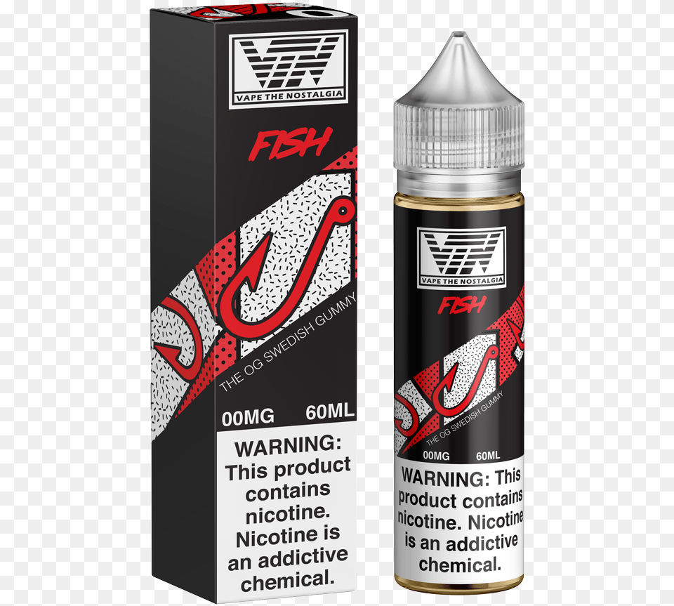 Fish E Liquid Chubby Razz Vape Juice, Can, Spray Can, Tin, Bottle Free Png